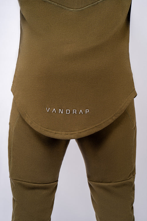 Vandrap-Zip-Hoodie-Dunkel-Gruen-Detail-hinten